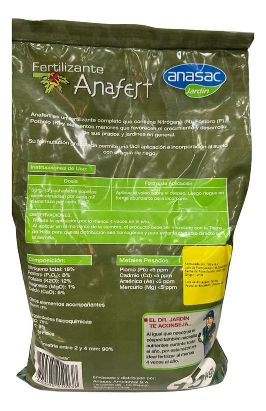 FERTILIZANTE ANAFERT 1,5 KG