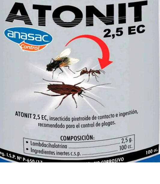 INSECTICIDA ATONIT 2,5 EC 100 CC