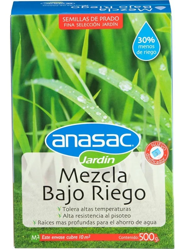 SEMILLA DE PASTO MEZCLA BAJO RIEGO 500 GR