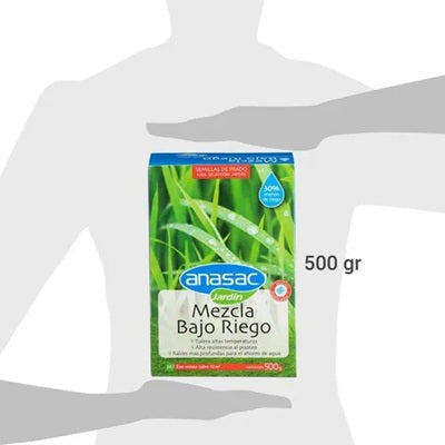 SEMILLA DE PASTO MEZCLA BAJO RIEGO 500 GR