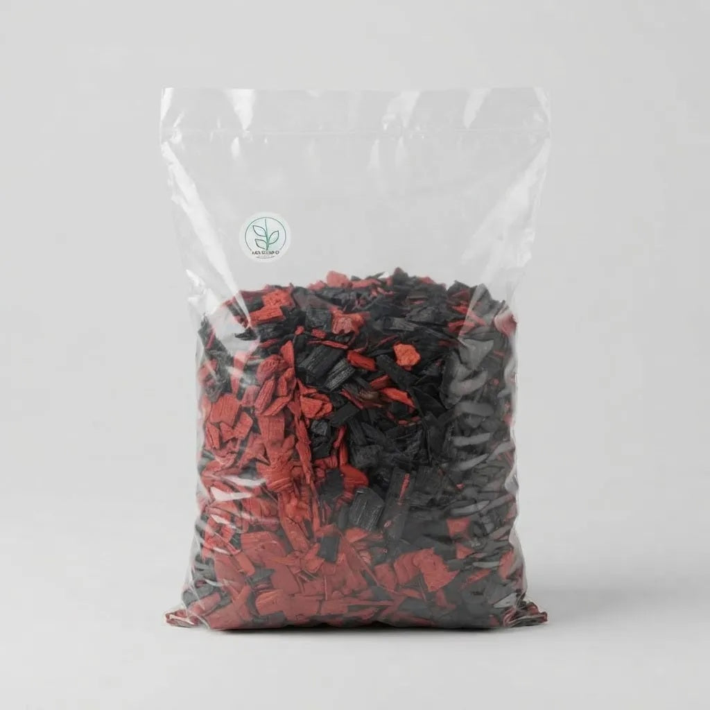 MULCH MIXTO ROJO Y NEGRO 4 KG
