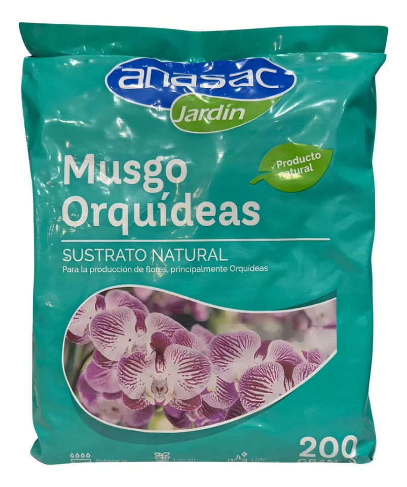 SUSTRATO PARA ORQUIDEAS 200 GR