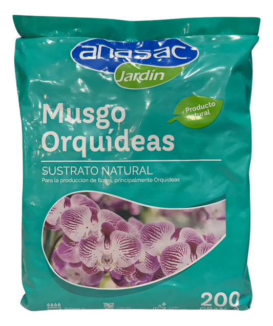 SUSTRATO PARA ORQUIDEAS 200 GR
