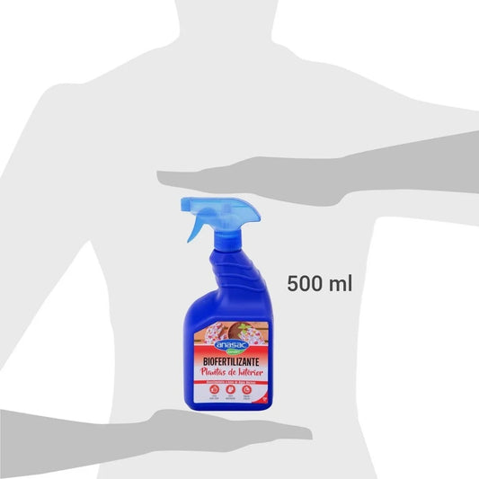 BIOFERTILIZANTE PLANTAS INTERIOR 500 ML