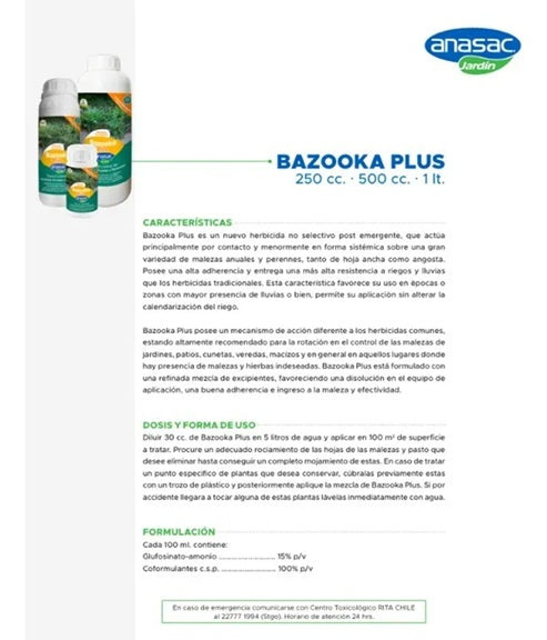 BAZOOKA PLUS 500 ML