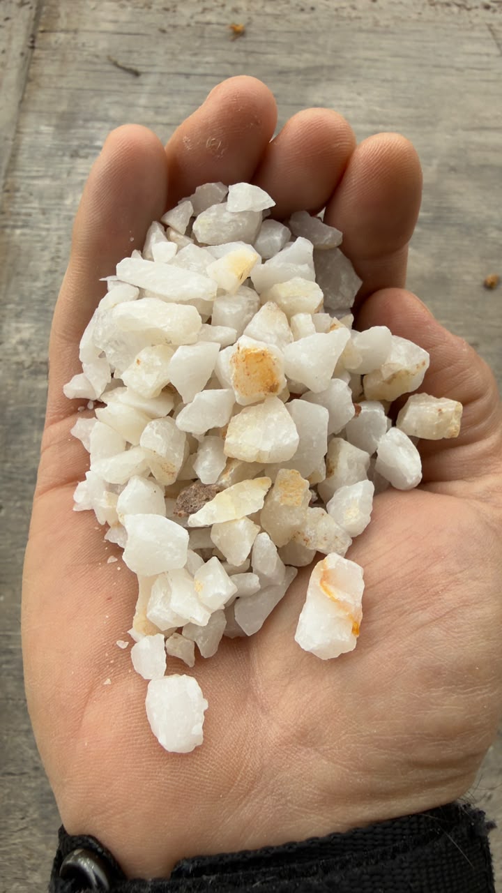 CUARZO BLANCO GRANULADO 20 KG