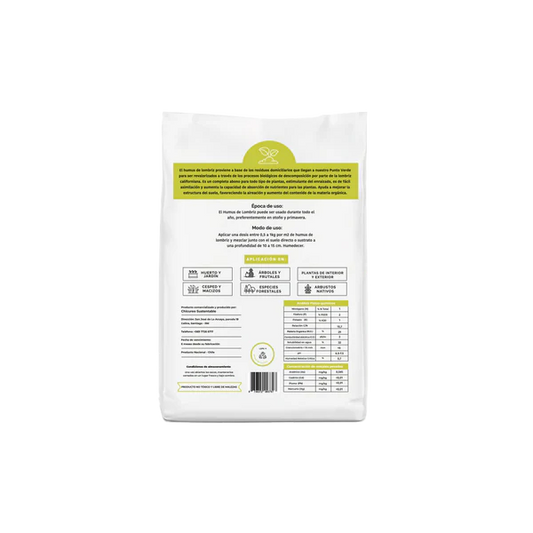 HUMUS DE LOMBRIZ 3 LITROS CS