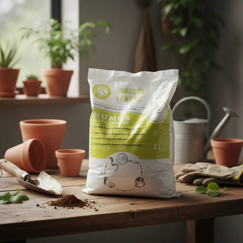 HUMUS DE LOMBRIZ 3 LITROS CS