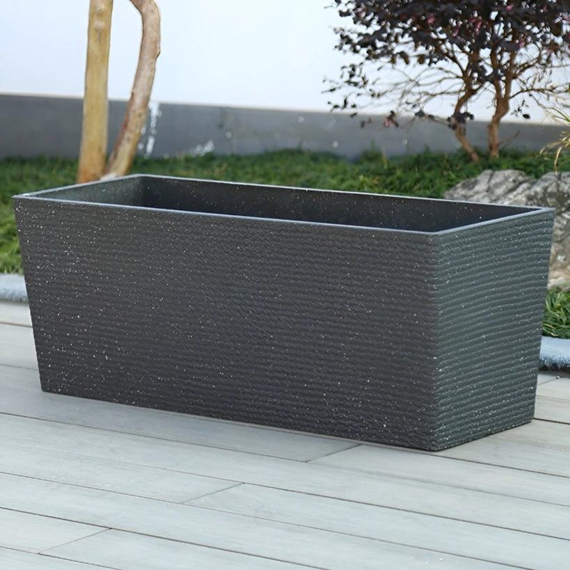 MACETERO RECTANGULAR GRANDE 85 CM