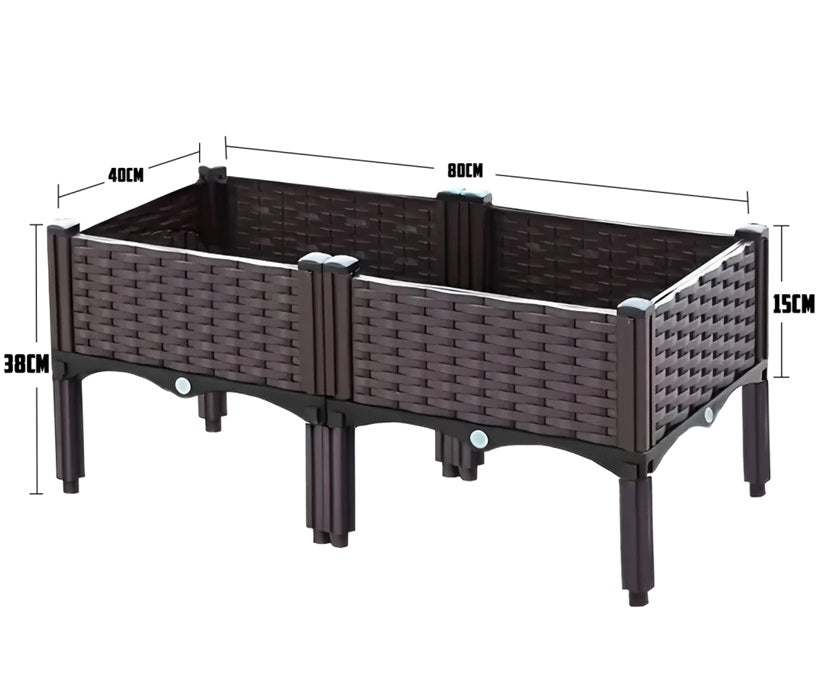 JARDINERA MODULAR AMPLIABLE