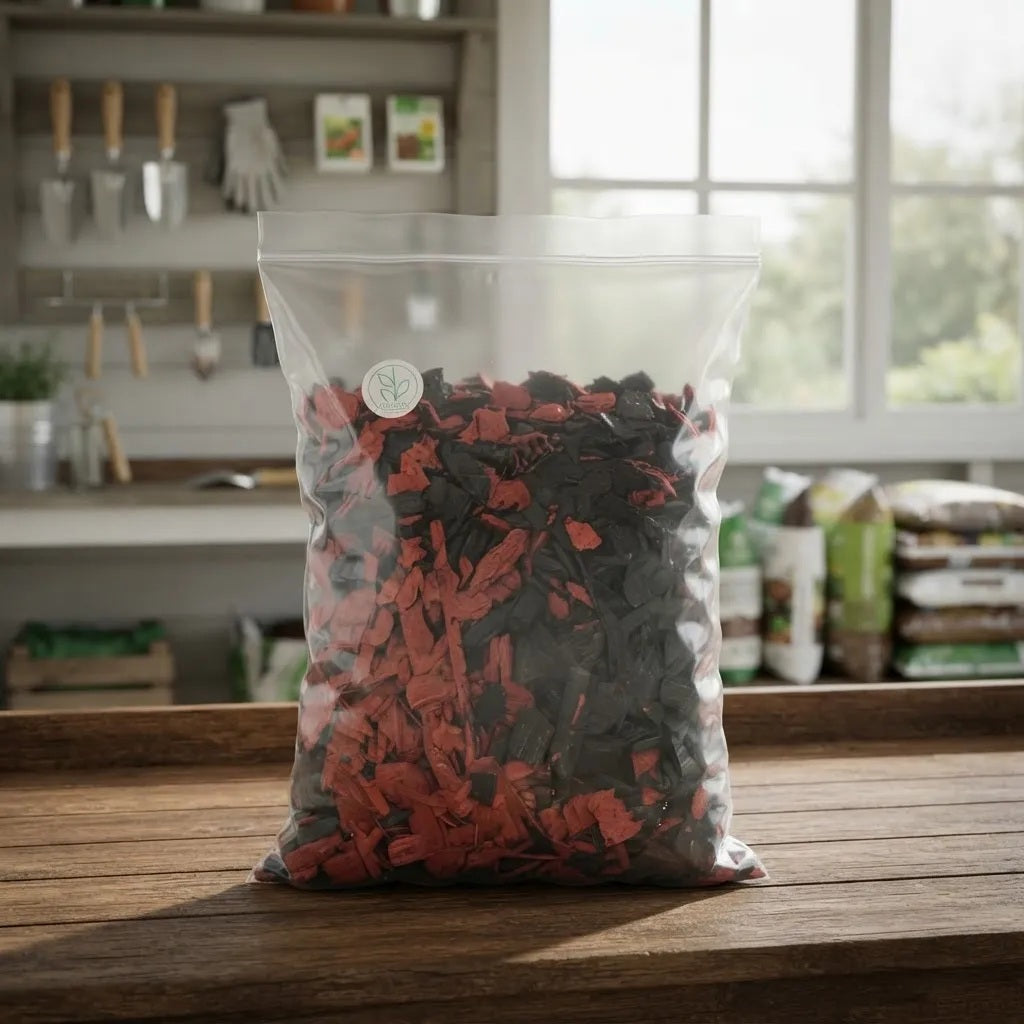 MULCH MIXTO ROJO Y NEGRO 4 KG