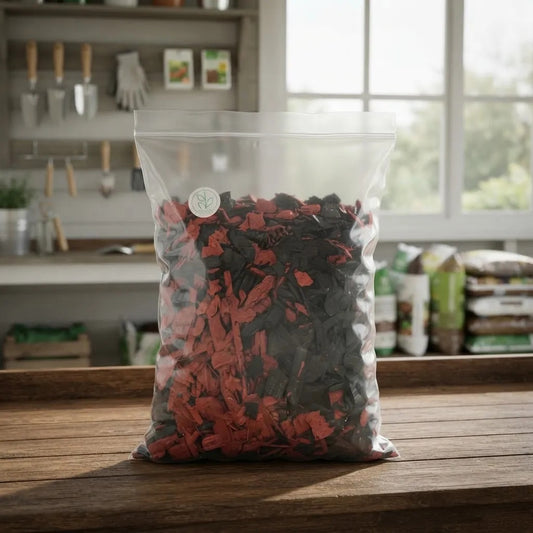 MULCH MIXTO ROJO Y NEGRO 4 KG