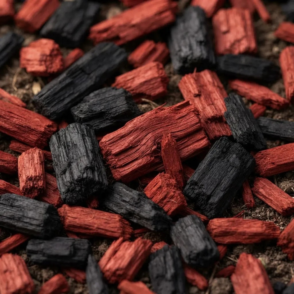MULCH MIXTO ROJO Y NEGRO 4 KG