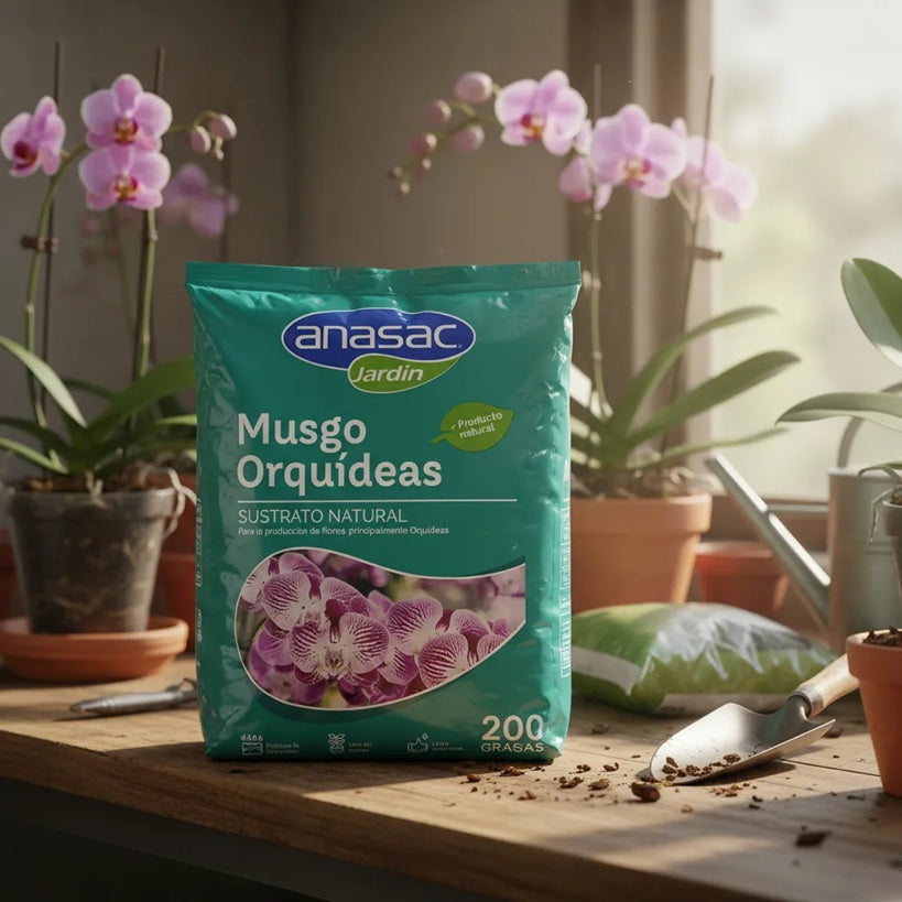 SUSTRATO PARA ORQUIDEAS 200 GR