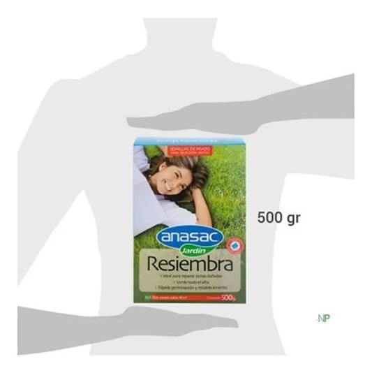 SEMILLA DE PASTO MEZCLA RESIEMBRA 500 GR