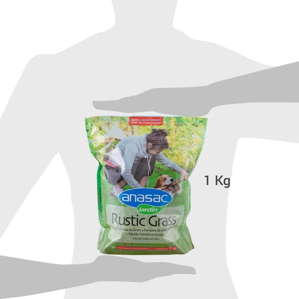 SEMILLA DE PASTO RUSTIC GRASS 1 KG