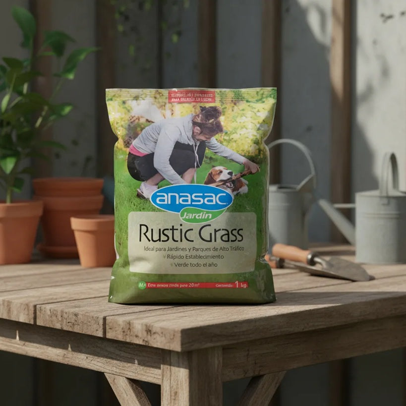 SEMILLA DE PASTO RUSTIC GRASS 1 KG