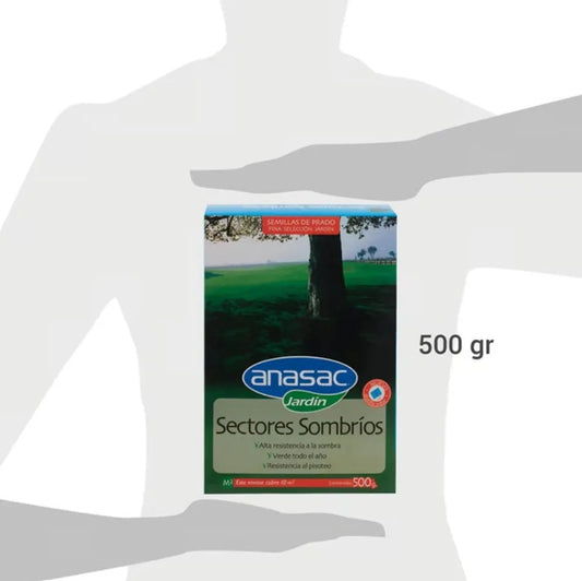 SEMILLA DE PASTO PARA SECTORES SOMBRIOS 500 GR