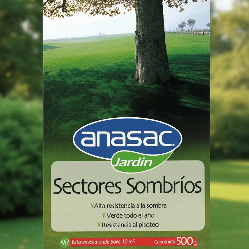 SEMILLA DE PASTO PARA SECTORES SOMBRIOS 500 GR