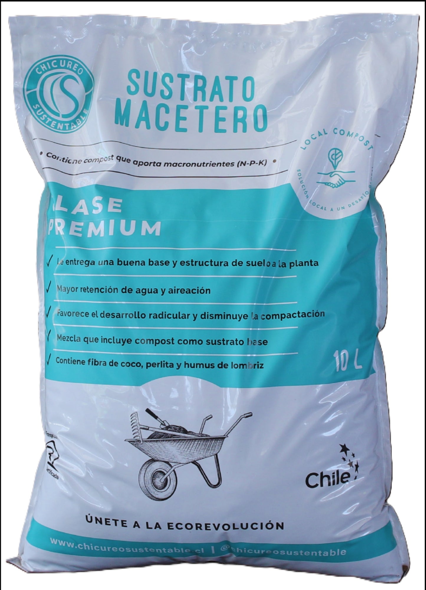 SUSTRATO MACETEROS 10 LITROS CS