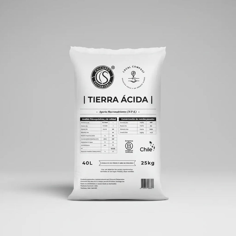TIERRA ACIDA 40 LITROS