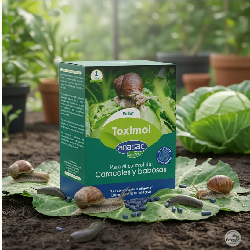 TOXIMOL MOLUSQUICIDA PELLET 1 KG