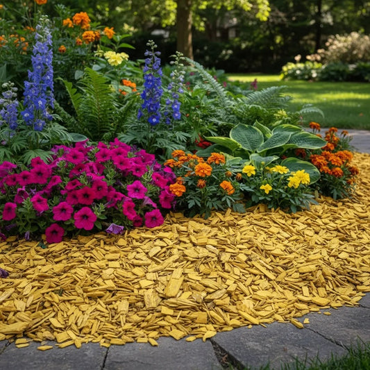 MULCH AMARILLO 60 LITROS